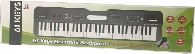 Kinderpiano met microfoon