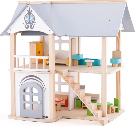 Villa Isabelle Dollhouse with Furniture