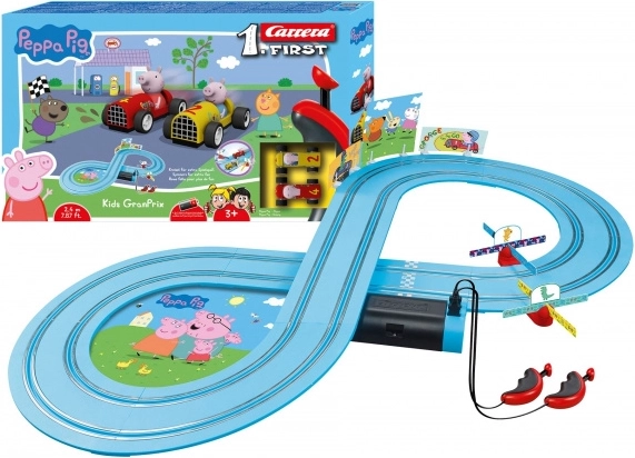 Carrera FIRST slot car track Peppa Pig 2.4 m