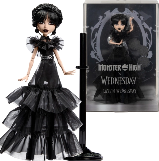 Collector Doll WEDNESDAY ADDAMS – Monster High Collector Rave’n