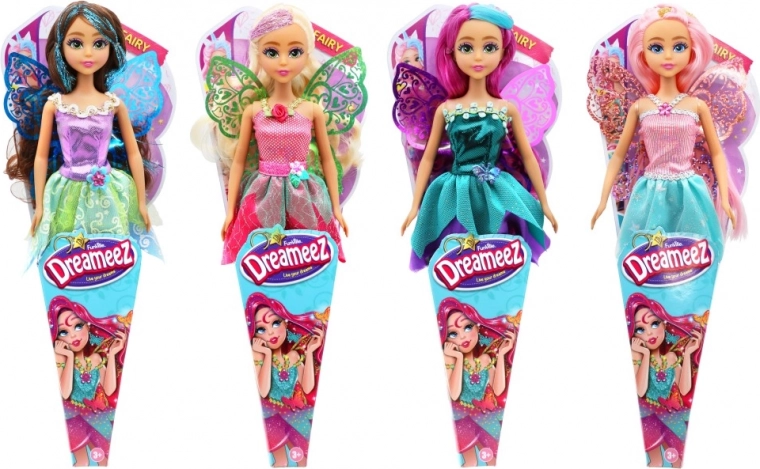 DREAMEEZ Fairy Doll in a Cone 29 cm