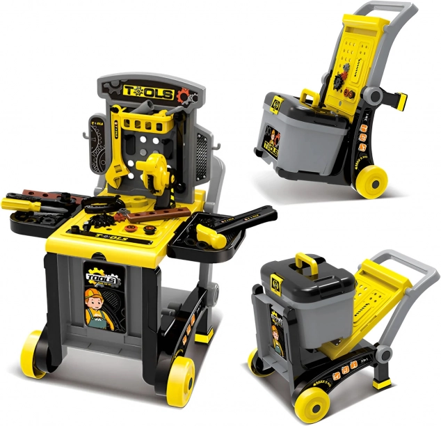 Children's 3-in-1 Workshop with Tools