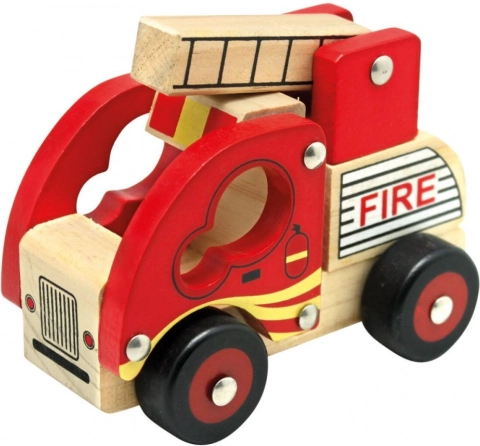 Bino wooden fire truck