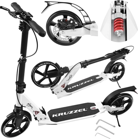 Quick folding, suspension, and adjustable handlebars