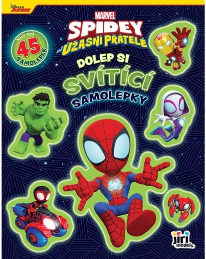 Spidey aanvulboek met lichtgevende stickers