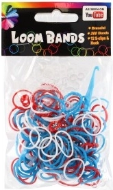 200 élastiques colorés pour des combinaisons infinies