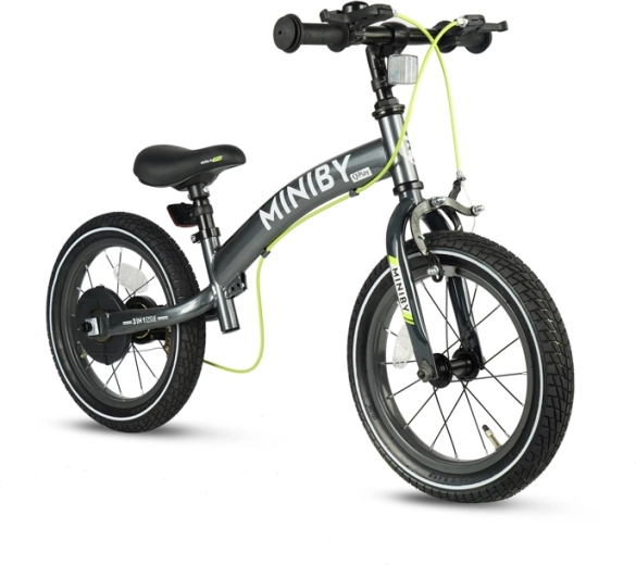 Adjustable saddle and handlebars for growing kids