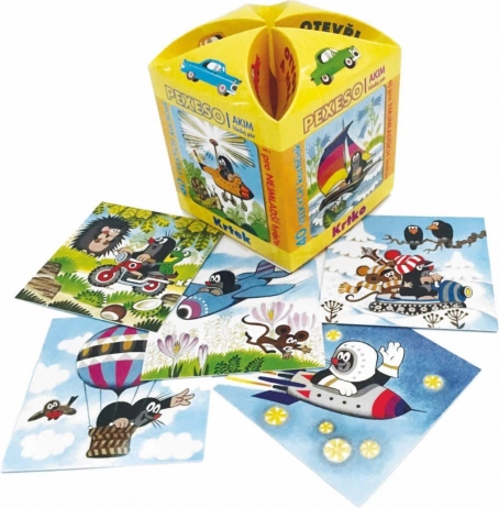 Pexeso in dekorativer Maxi-Box – Öffne und spiel: DER KLEINE MAULWURF