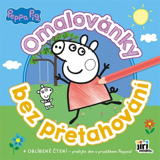 Kleurplaten zonder buiten de lijntjes te kleuren – Peppa Pig