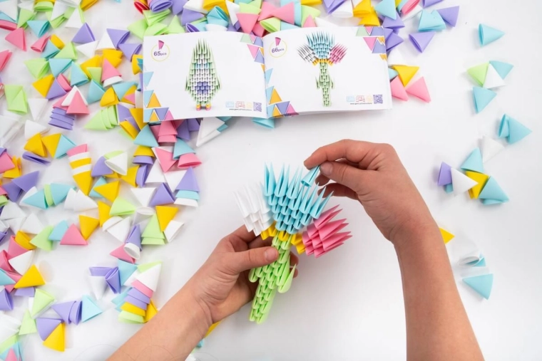 Apprenez l’origami en construisant des modèles 3D