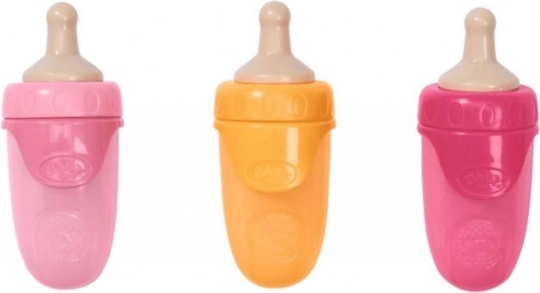BABY born bottle with lid, 3 variants
