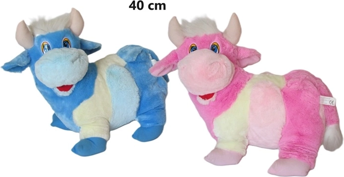 Vache en peluche 40 cm