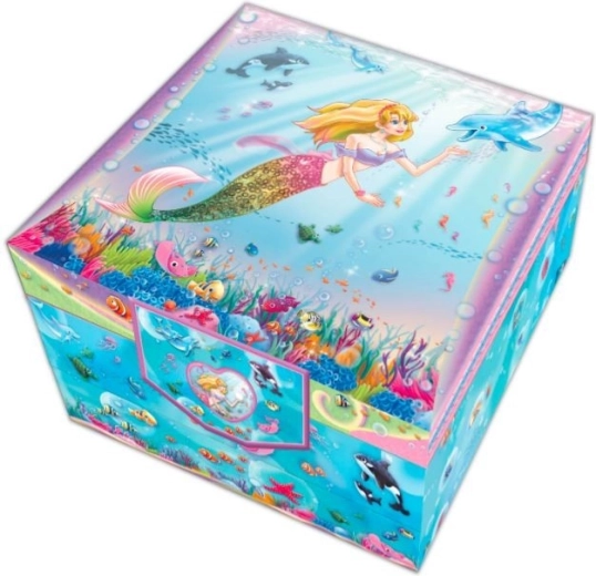 Pecoware Set in einer Box mit Schubladen – Meerjungfrau
