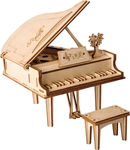 Robotime Rolife Puzzle 3D en bois Piano 74 pièces