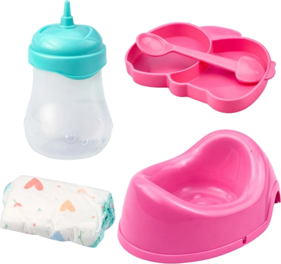 Realistic feeding and peeing