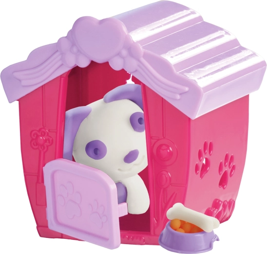 Doghouse for playing with finished creations