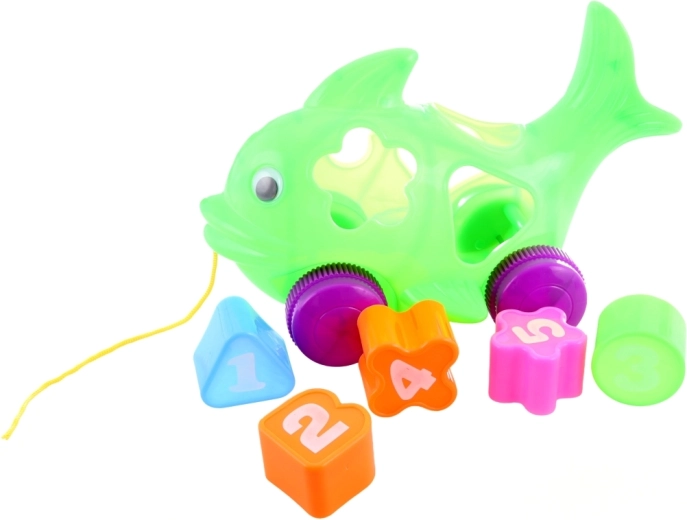 Apprentissage des formes et des couleurs avec 5 pièces