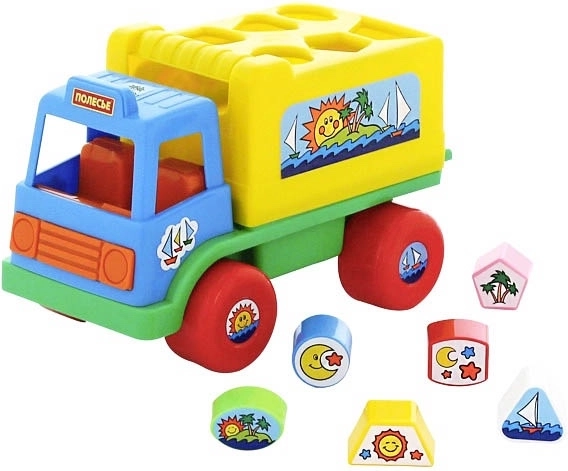 Shape sorter kids' car