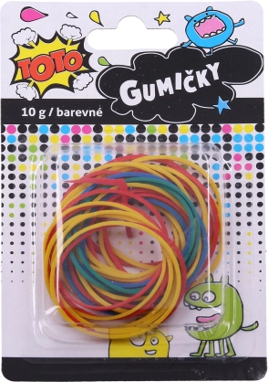 Colored Rubber Bands 10 g