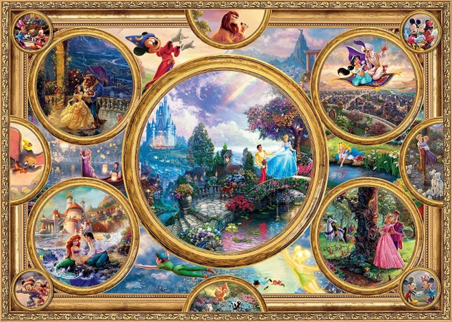 Puzzel SCHMIDT Disney collage 2000 stukjes