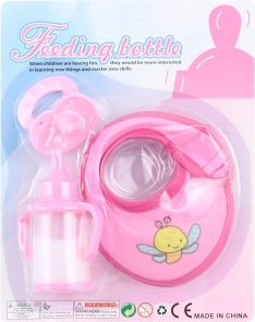 Doll Accessories Set – Bottle, Pacifier and Bib