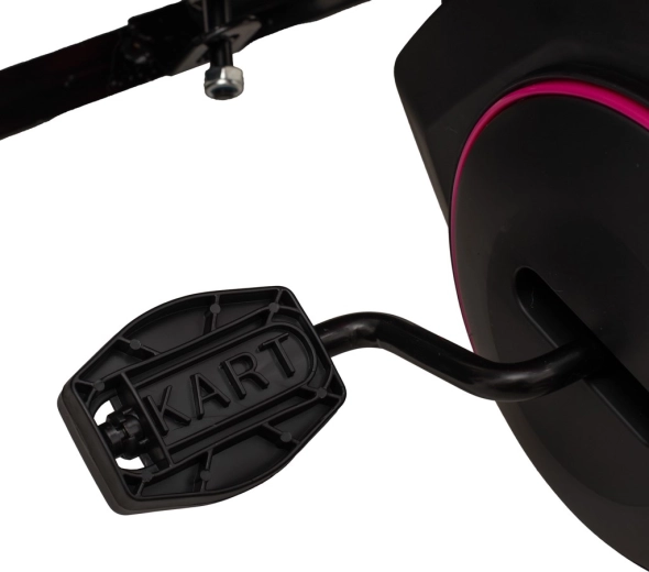 Veiligheid dankzij afgeschermde ketting en handrem