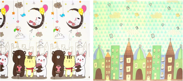 Motifs de jeu recto-verso pour apprendre et s’amuser