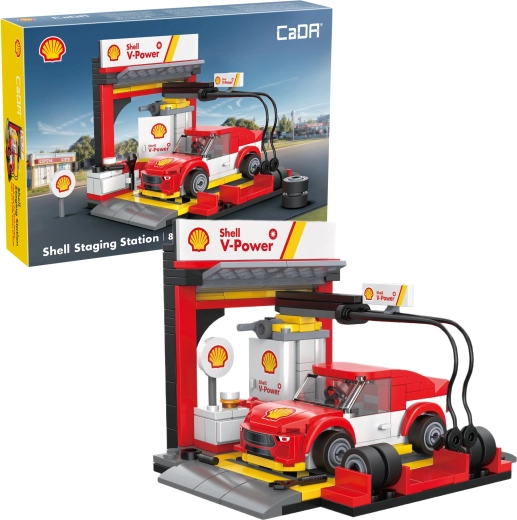 CaDA Shell Loading/Service Station Building Set (237 pieces)