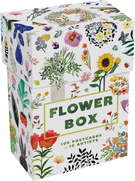 Floral Box 100 Postcards Chronicle Books
