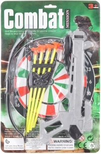 Kids' Crossbow with Target and Suction Cup Arrows