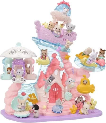 Ride the submarine and the yellow fish