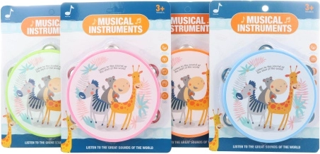 Tamboerijn met dieren 16 cm