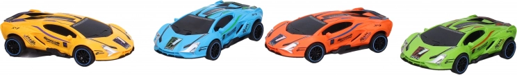 Driftautootje met vliegwiel 16 cm