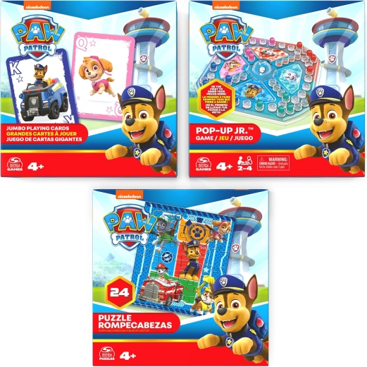 Cartes jumbo avec les héros de la PAW PATROL