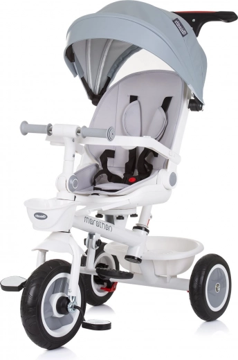 Children's Tricycle with Canopy Marathon 2in1 Ash Grey