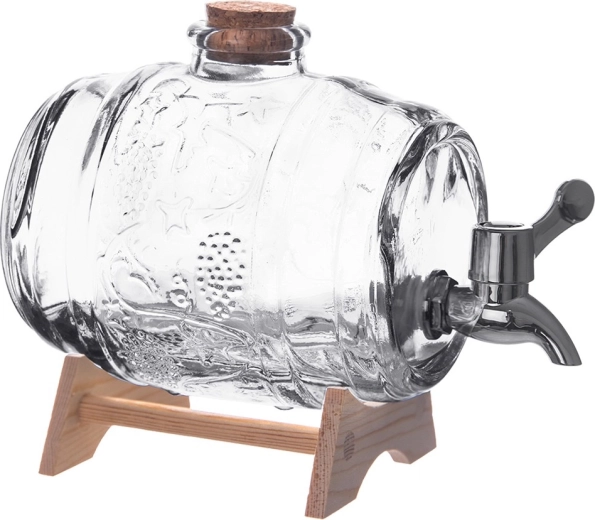 Easy pouring thanks to a stable stand