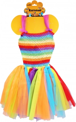 Karnevalskostüm Bunte Prinzessin