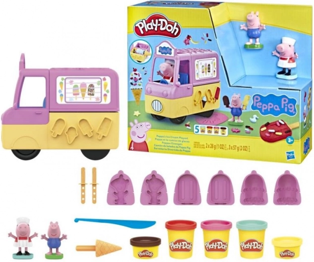 Play-Doh Peppa Pig Ice Cream Truck Set