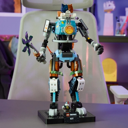 Displaystandaard en Kit-minifiguur