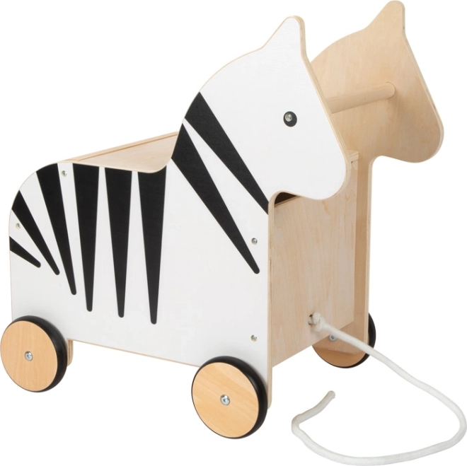 Storage rolling toy box Zebra Wildlife small foot