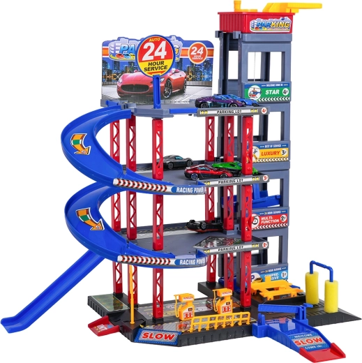 Rampes en spirale et pistes de course