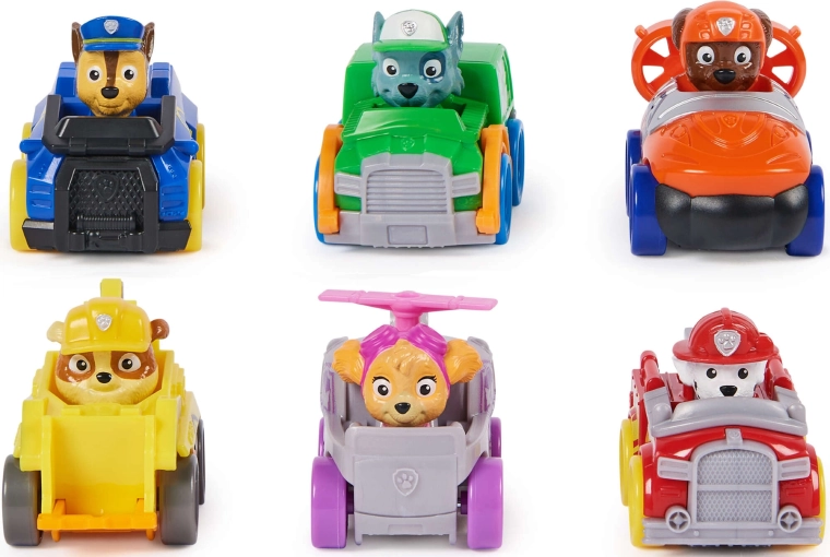 Action-packed push-and-go play