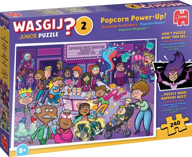 Jumbo Wasgij Junior 2: Popcorn Bonus! puzzle 240 pieces