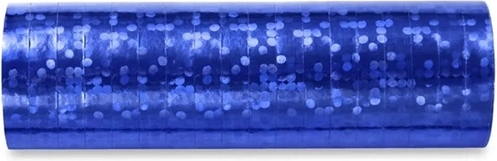 Holographic blue streamers 3.8 m