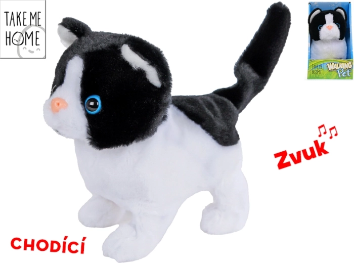 Interactive Plush Cat Take Me Home 15.5 cm