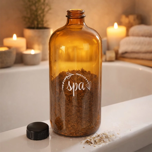 Universal bottle for the bathroom and DIY making