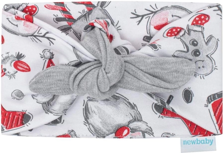 Stijlvolle haarband met knoop in set