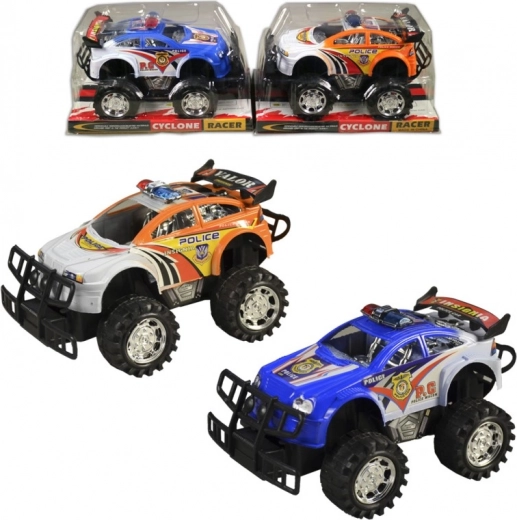 Voiture de police tout-terrain en variante colorée