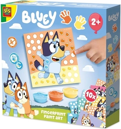 SES Bluey vingerverven