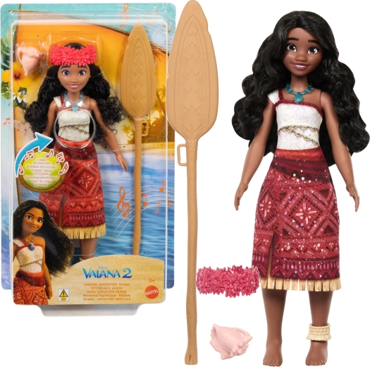 Disney MOANA singing doll with accessories 27 cm